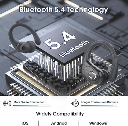 Wireless Earbuds 75hrs Bluetooth 5.4 Headphone Sport, 2025 Bluetooth Earbuds - Image 4
