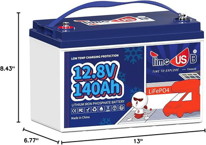 12V 140Ah LiFePO4 Lithium Battery - Image 10
