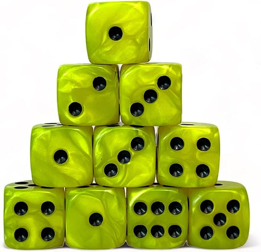Luck Lab 10 Piece D6 Dice Pack by LuckLab