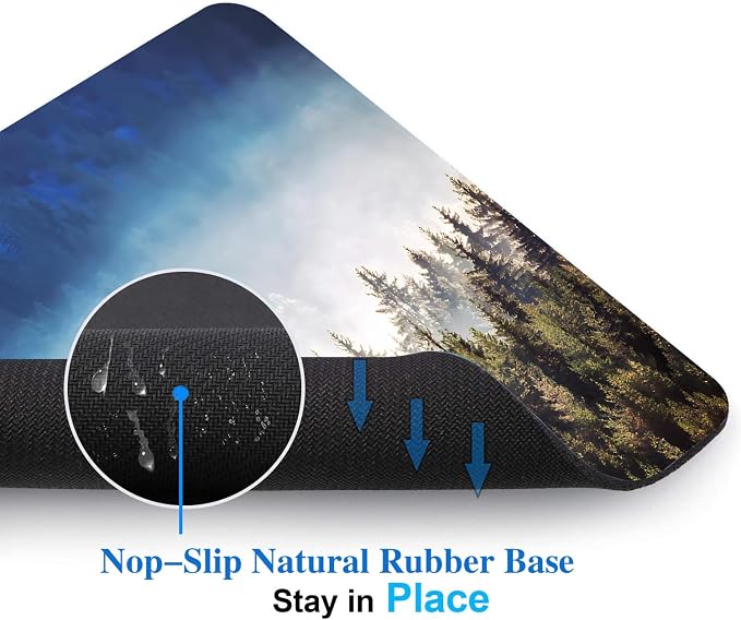 Natural Misty Forest Mouse Pads - Image 4