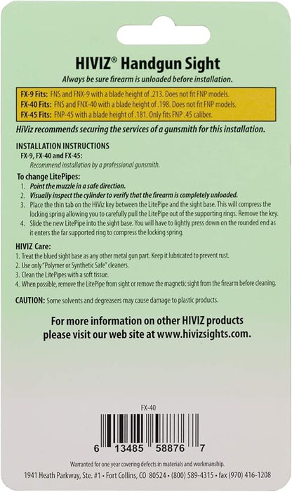 HIVIZ Fiber Optic Firearm Sight Systems - Image 3