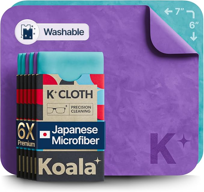 Koala Lens Cleaning Cloth | Japanese Microfiber | Glasses Cleaning Cloths | by KoalaLifestyle