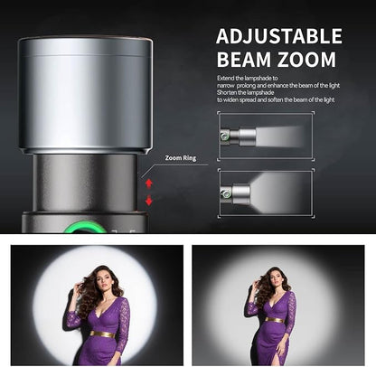 PHOTOOLEX 8400mAh Led Photography Flashlight - Image 5