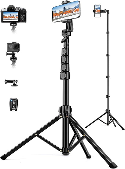 Phone Tripod, Camera Stand for iPhone, Compatible by Victiv