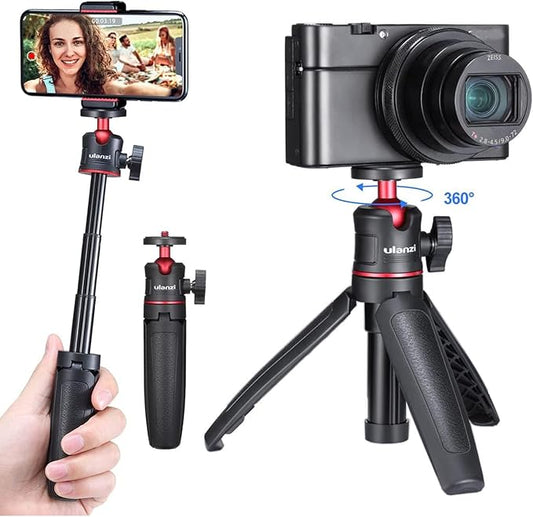 ULANZI MT-08 Extension Pole Tripod, Mini Selfie Stick Tripod Stand Handle Grip by ulanzi