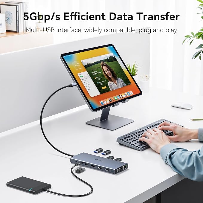 USB C Docking Station Dual Monitor - Image 7