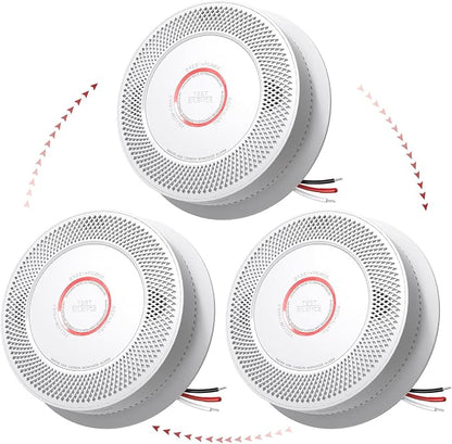 SITERLINK Hardwired Smoke and Carbon Monoxide Detector by Siterlink