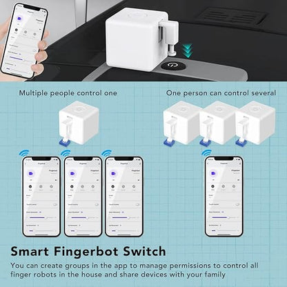 Finger Robot Switch, Remote Control Smart App Light Switch Button Pusher Bot - Image 7