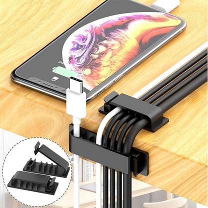 ELII 327 PCS Cable Management Kit 4 Cable Cable Sleeves, 65 Cable Clips - Image 9