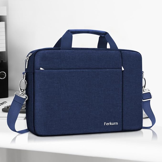 Ferkurn Laptop Bag Case for Women Men Computer Bag Compatible - Image 4