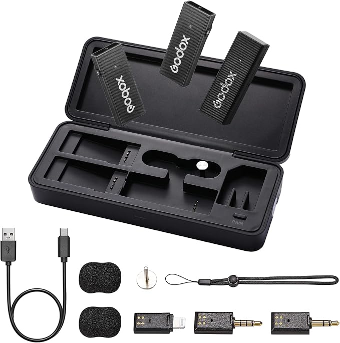 GODOX 【2025 Latest Model Movelink Mini LT Kit Wireless Microphone System by GODOX