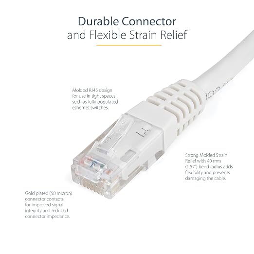 StarTech 20ft CAT6 Ethernet Cable - Image 3