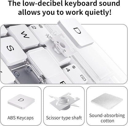 Keyboard Case for iPad 11 inch Pro 4/3/2/1st Gen & 11’’ iPad Air 2025 M3 - Image 9