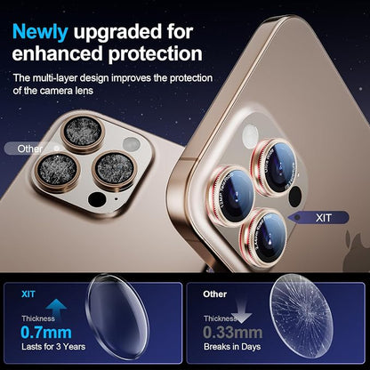 X-it 2 Pack Camera Lens Protector, Shatterproof Protection Anti-Scratch Ultra - Image 6