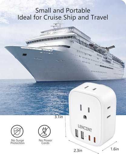 LENCENT Multi Plug Outlet Extender - Image 5