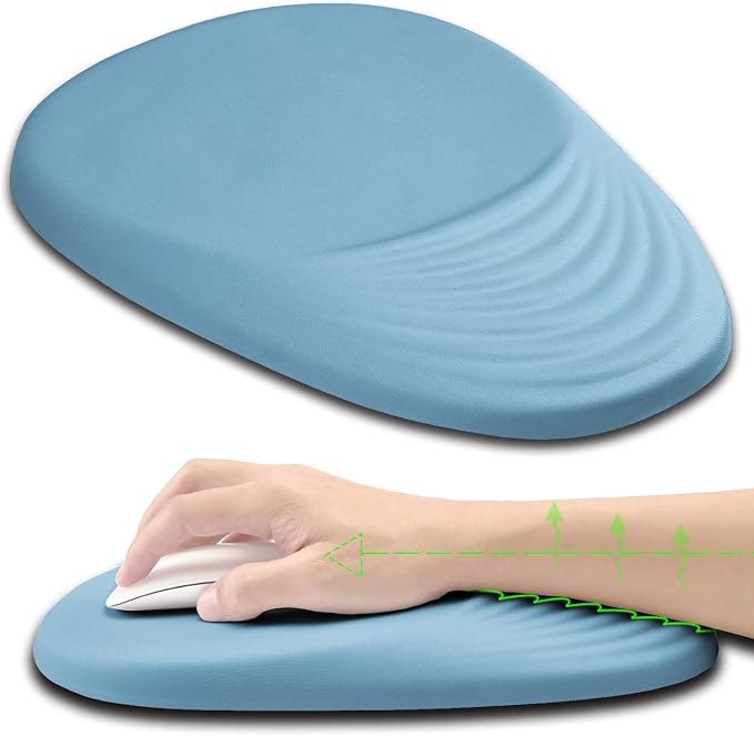 Ergonomic Mouse Pad Wrist Support, Mouse Pad by Armanza