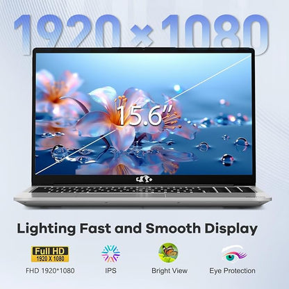 NIMO 15.6" IPS FHD-Gaming-Laptop, AMD Ryzen 5 6600H 6-Cores 660M GPU 32GB DDR5 - Image 5