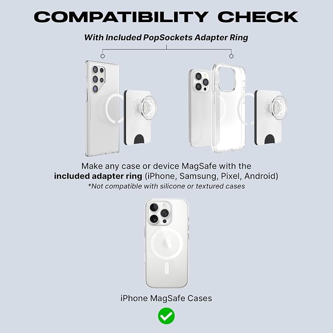 PopSockets Phone Wallet with Expanding Grip and Adapter Ring - Image 6