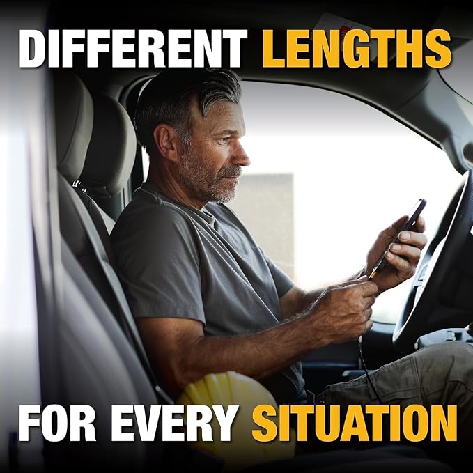DEWALT Heavy Duty USB to USB C Cable, Jobsite Type C Cable, High Speed USBA to - Image 10