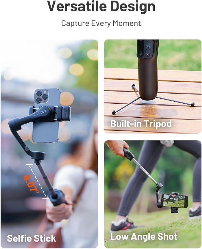 Hohem iSteady X3 Gimbal Stabilizer - Image 7