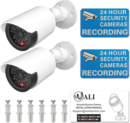 WALI Dummy Fake Camera, Surveillance Security CCTV Dome Camera, Indoor Outdoor - Image 7