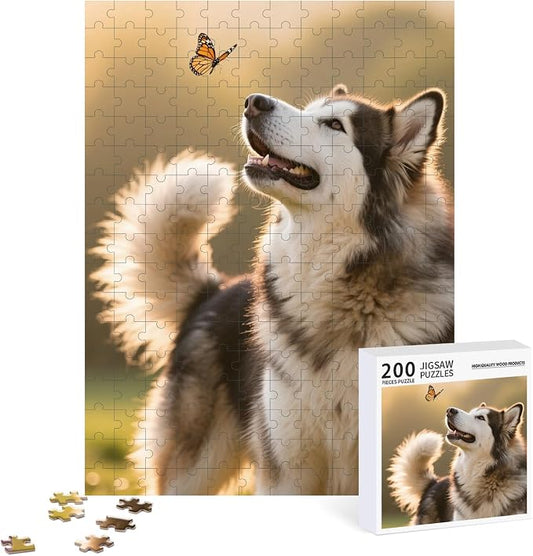 Personalized Photo Puzzle with Glossy Finish – Custom Jigsaw Puzzle by Custom