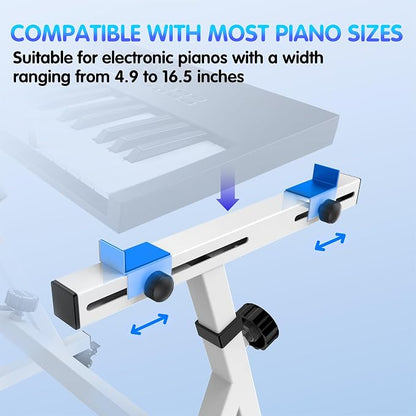 Universal Z-style Heavy-Duty Piano Keyboard Stand - Image 3