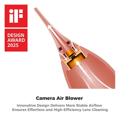 K&F CONCEPT Air Blower, with Long Nozzle/Short Nozzle Switch Design, Single Air - Image 2