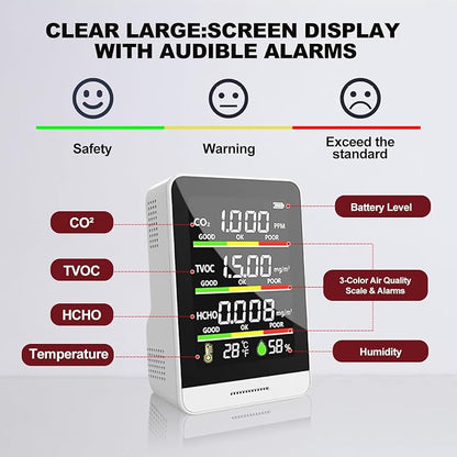 8-in-1 Air Quality Monitor | - Image 7