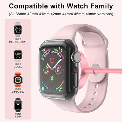 2026 Upgraded for Apple Watch Charger USB Magnetic Fast Charging Cable Portable - Image 2