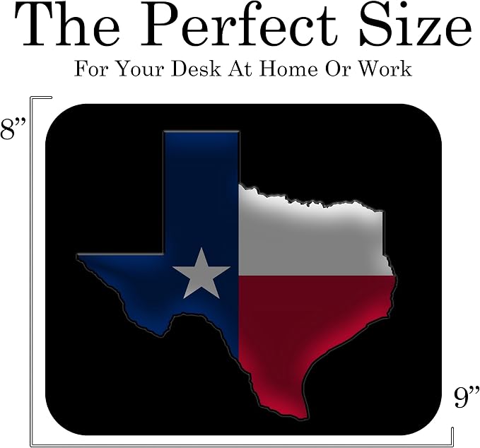 Texas State Flag Mouse Pad Mat Mousepad - Image 3