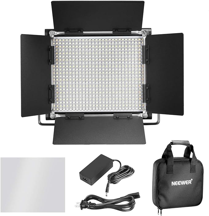 Neewer Professional Metal Bi-Color LED Video Light - Image 6