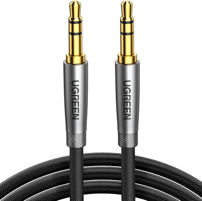 UGREEN 3.5mm Audio Cable Nylon Braided Aux Cord Male to Male Stereo Hi-Fi Sound by UGREEN