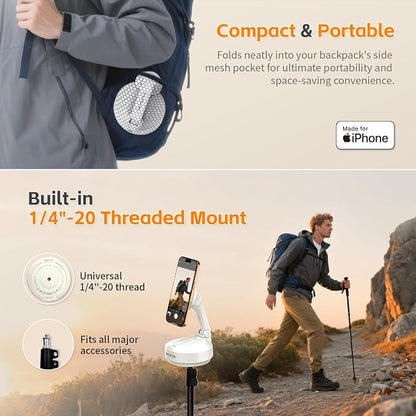 MOTA Gimbal Stabilizer Only for iPhone, iPhone Stand for Video Recording - Image 9
