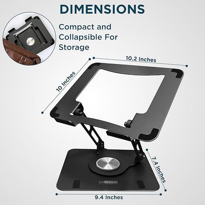 Uncaged Ergonomics Swivel Laptop Stand - Image 3
