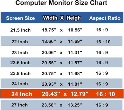24 Inch Computer Privacy Screen Shield - Image 6