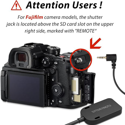 for Canon/Fuji RC301-2.5mm Remote Camera Small Shutter Release Remote Control - Image 6