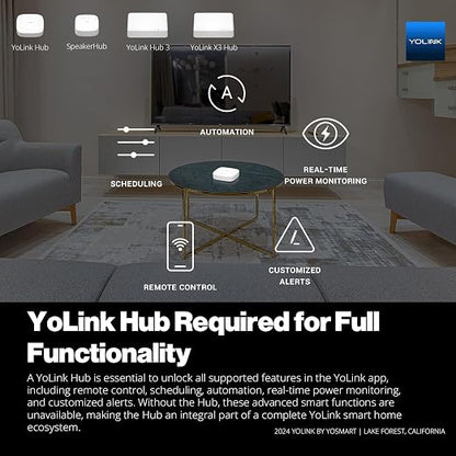 YoLink Relay Switch for Indoor Lighting, Any Home Appliances, Electric Circuits - Image 9