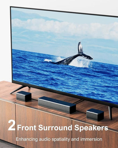 ULTIMEA 7.1 Sound Bars for Smart TV, 4 Wired Surround Speakers, Virtual - Image 5