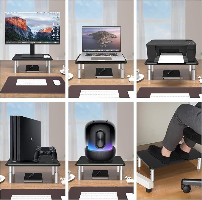suptek Monitor Laptop Stand, Monitor Laptop Stand Riser - Image 6