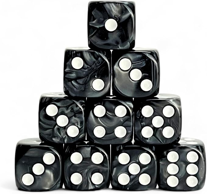 Luck Lab 10 Piece D6 Dice Pack by LuckLab