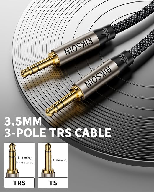 3.5mm Nylon Braided Aux Cable 4FT - Image 4
