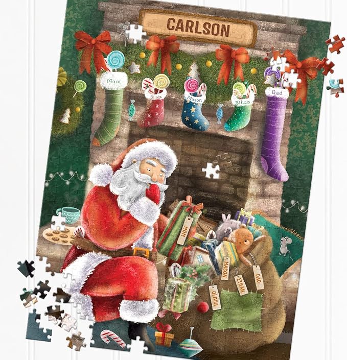 Our Family’s Night Before Christmas Personalized Puzzle - Image 7