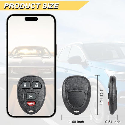 Vurkcy Key Fob Replacement for 2007-2024 Chevrolet Express Van & GMC Savana Car - Image 4