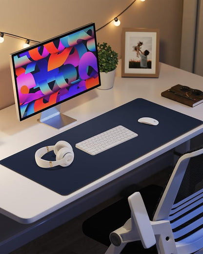 Leather Desk Pad Protector, Desk Mat, Large Mouse Pad, Non-Slip Desk Pad - Image 6