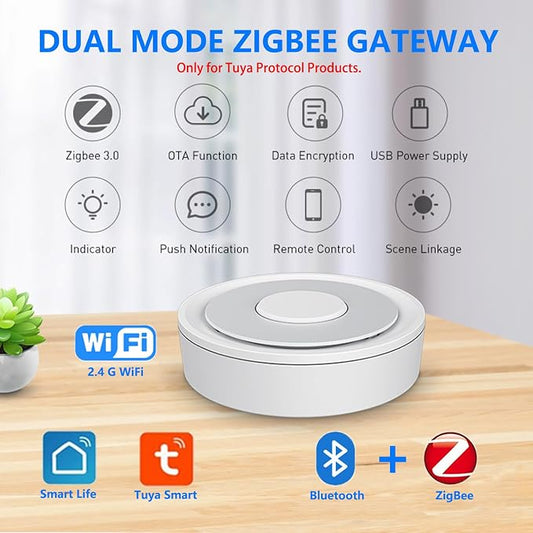 2 in1 Smart ZigBee3.0 and Bluetooth Gateway, Only - Image 2