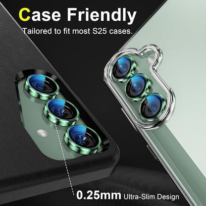 YWXTW Camera Lens Protector for Samsung Galaxy S25 Accessories 9H Tempered - Image 6
