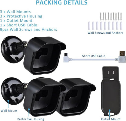 All New Blink Outdoor 4/2K+ Camera Mounting Brackets, 3 Pack Weatherproof - Image 7