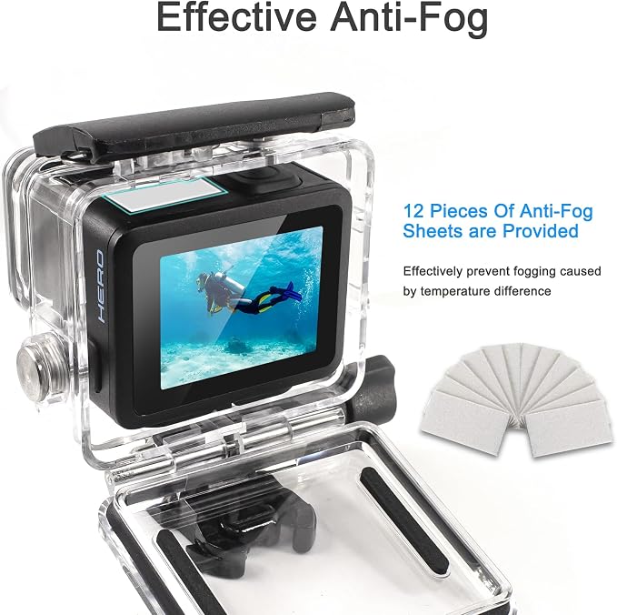 FitStill 196FT/60M Underwater Waterproof Diving Housing Compatible - Image 7