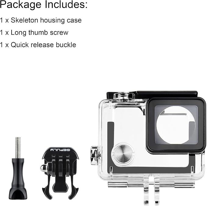 Skeleton Housing Case for GoPro Hero 4, Hero 3+, Hero 3 Action Camera Side Open - Image 8